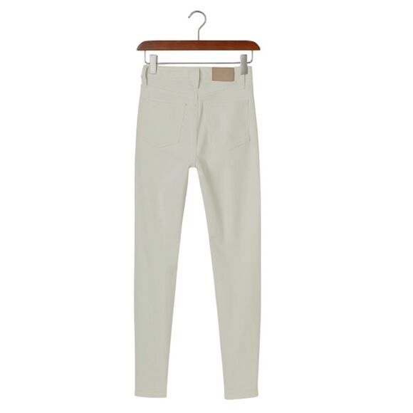 Frye Victoria Denim Jeans in Winter White – EUC Size 4 / 27 - Picture 4 of 7